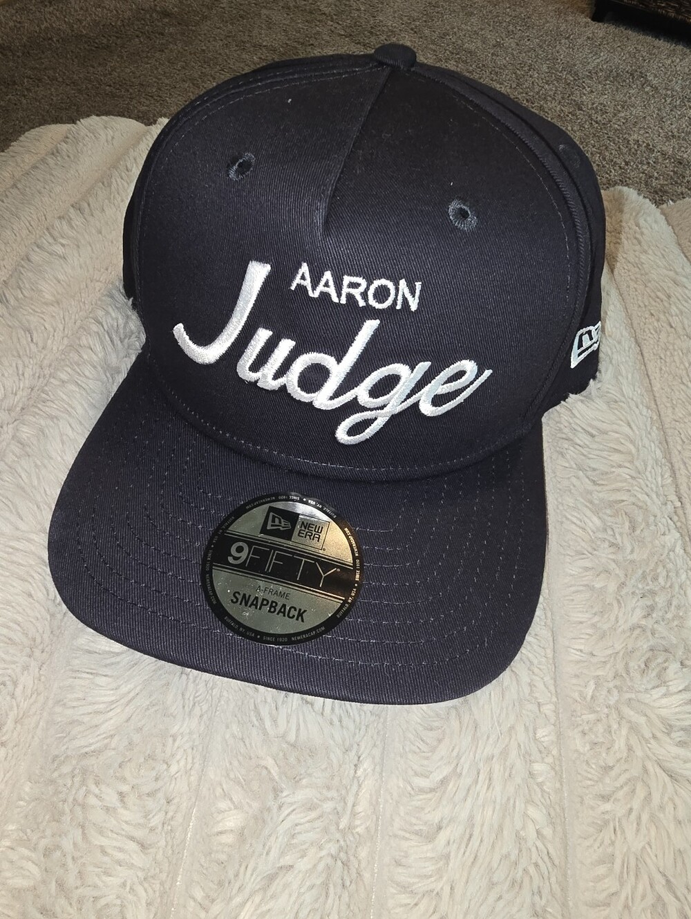 Aaron Judge Hat One Size Adjuatable 9 Fifty New Era Yankees Mens Champs Division